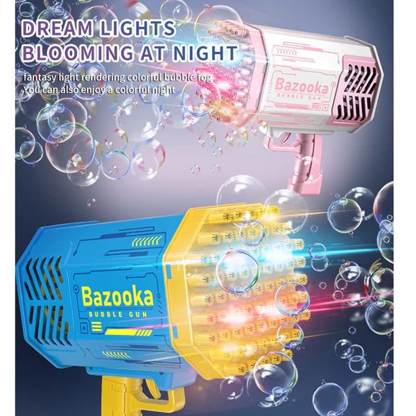 Rocket Boom Bubble Gun – Automatic Bubble Blaster for Kids