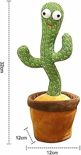 Dancing Cactus Toy – Talking, Singing & Repeating Plush Toy