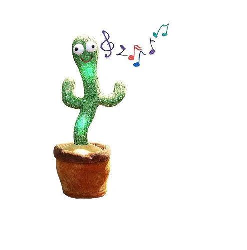 Dancing Cactus Toy – Talking, Singing & Repeating Plush Toy
