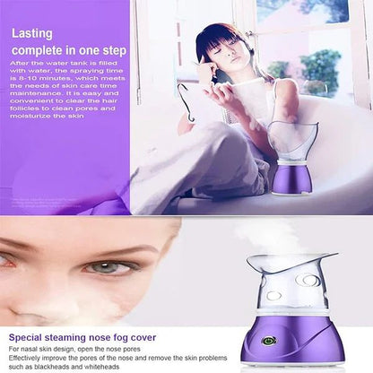 Facial Care Steamer – Nano Ionic Face Sauna & Deep Cleansing Device