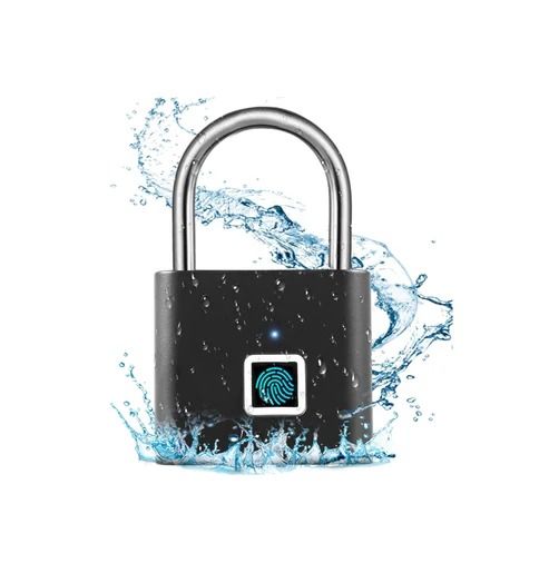 Fingerprint Padlock – Smart USB Rechargeable Biometric Lock