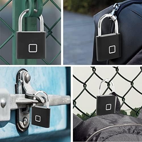 Fingerprint Padlock – Smart USB Rechargeable Biometric Lock
