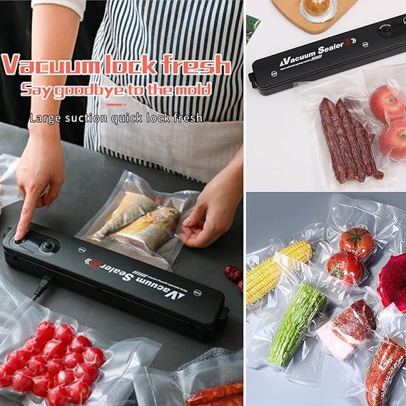 Food Vacuum Sealer Machine - One Touch Operation