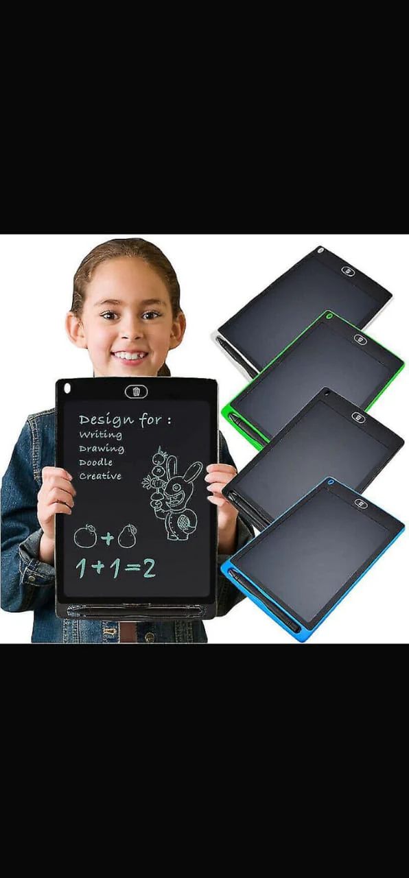 LCD Writing TabletLCD Writing Tablet – Reusable Drawing & Learning Board for Kids