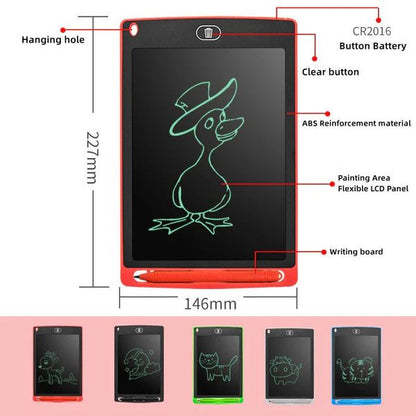 LCD Writing TabletLCD Writing Tablet – Reusable Drawing & Learning Board for Kids