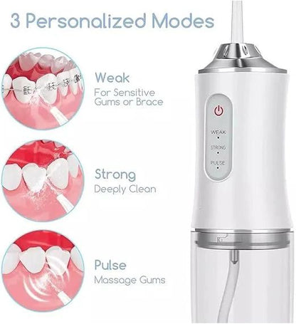 Portable Oral Irrigator – USB Rechargeable Dental Water Flosser